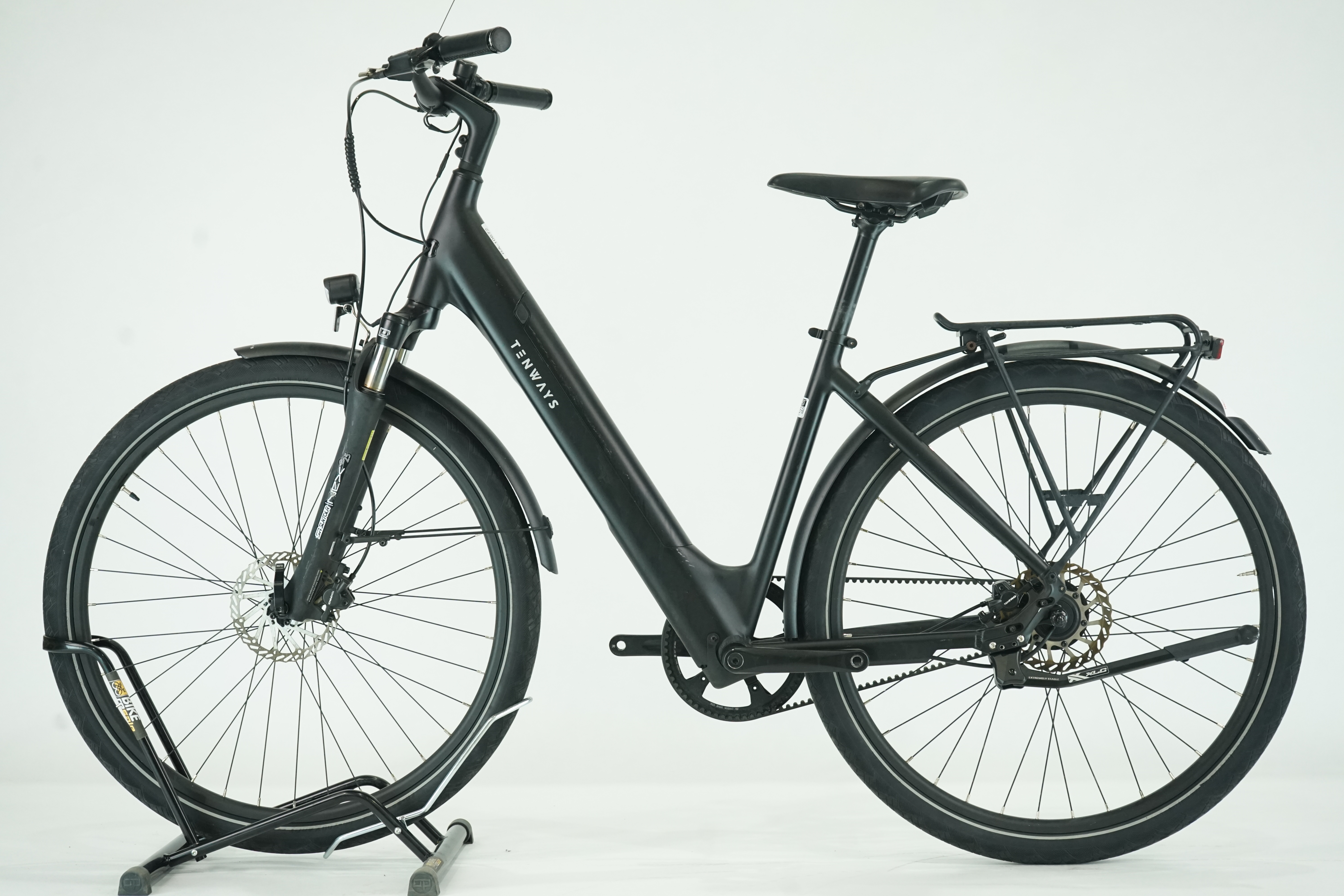 Tenways CGO800S 2023 - City E Bike - 374 Wh - Riemen - Tiefeinsteiger