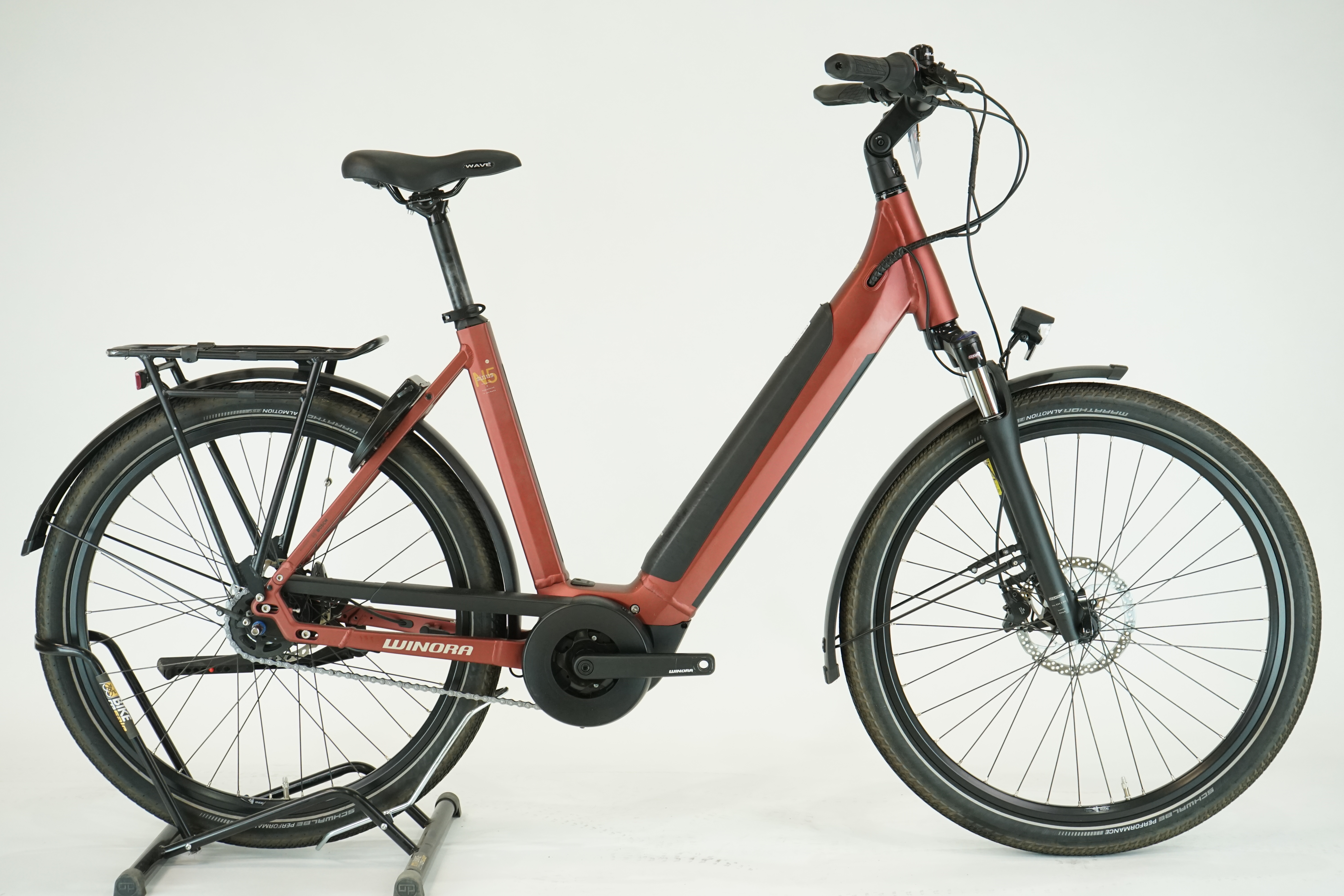 Winora SINUS N5 2021 - City E Bike - 625 Wh - Tiefeinsteiger 