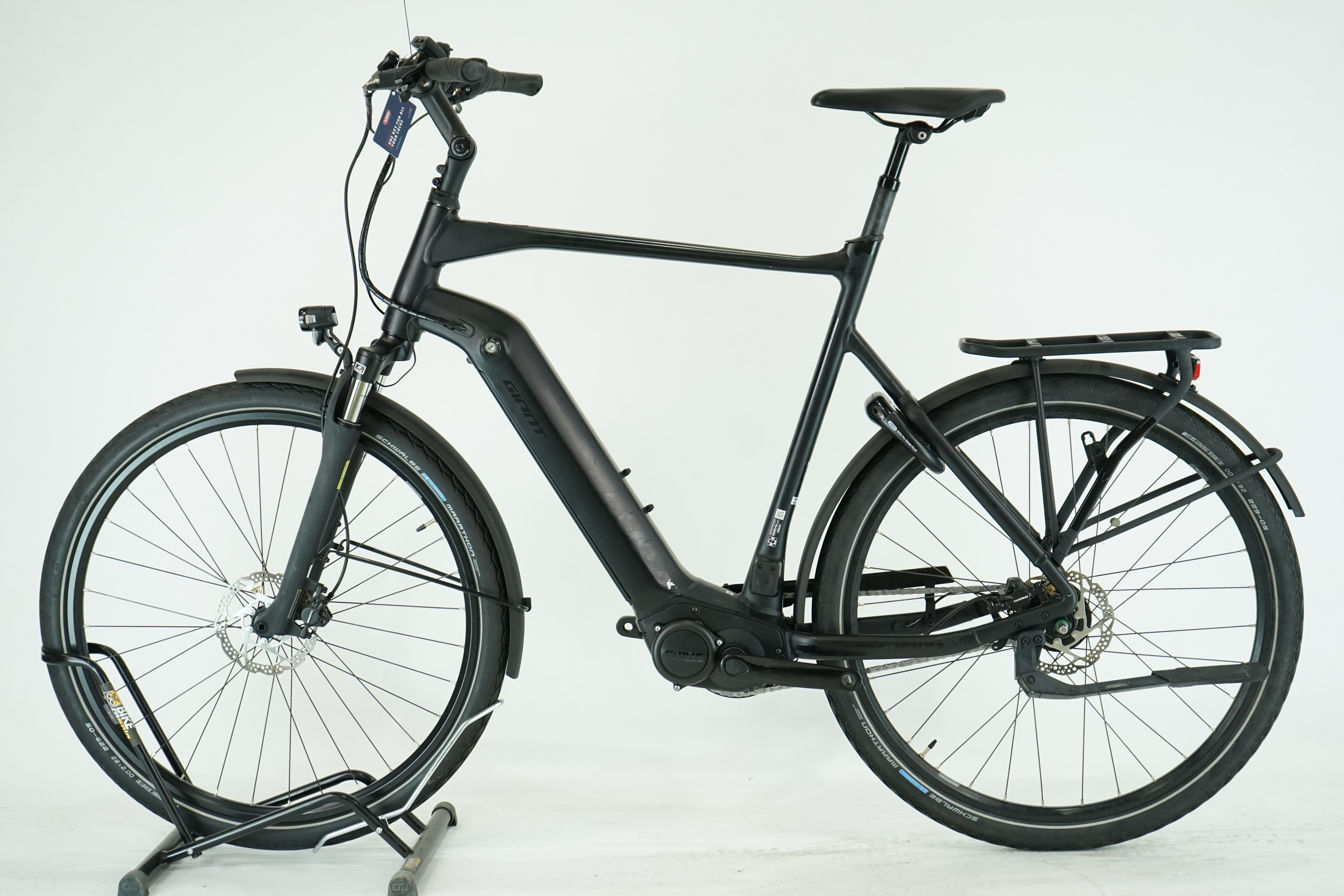 Giant DailyTour E+ 2 GTS 2021 - Trekking E Bike - 496 Wh - Diamant - Aluminium 