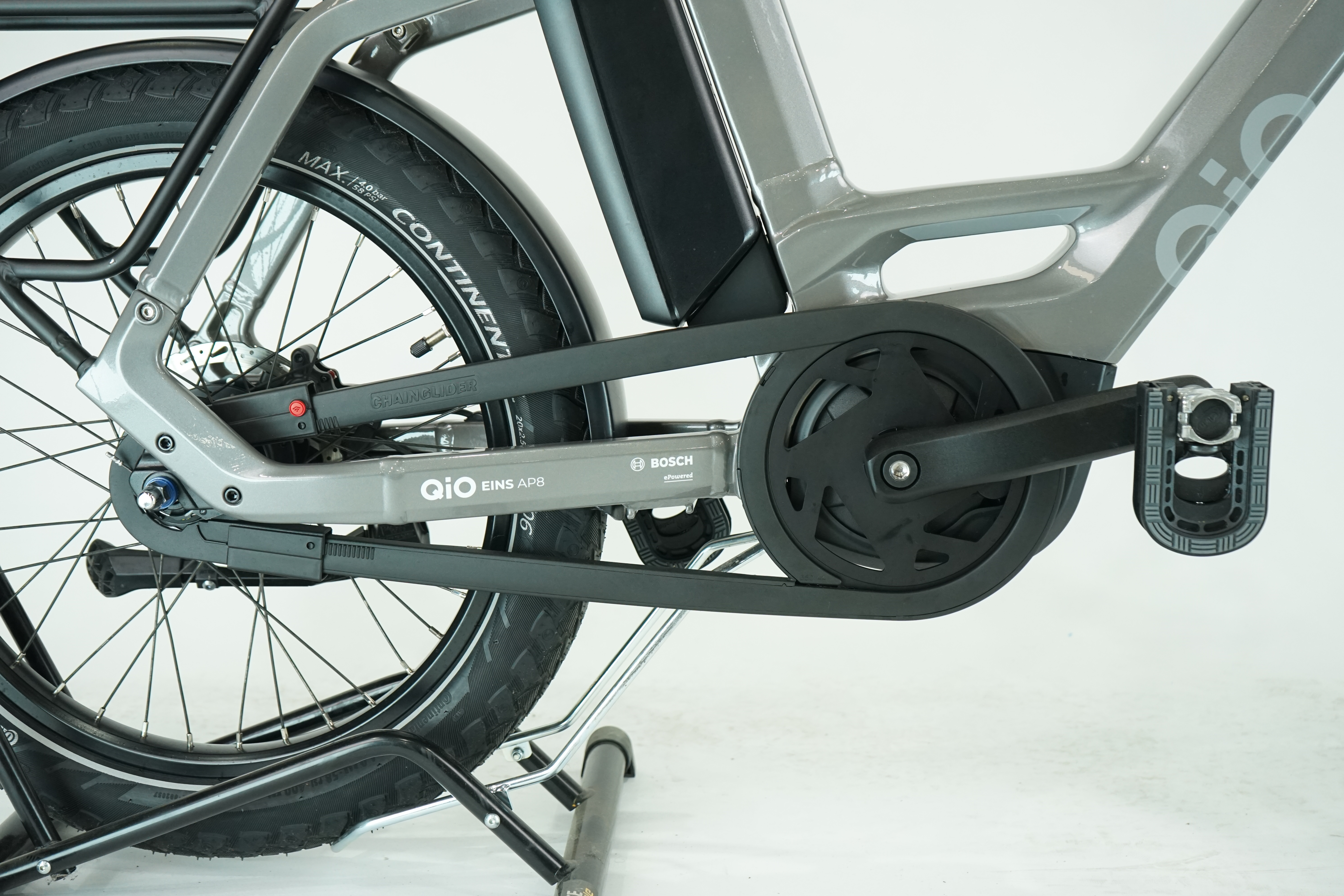 QIO Eins Ap-8 2023 - City/Kompakt E Bike - 400 Wh - Rücktritt - 20 Zoll