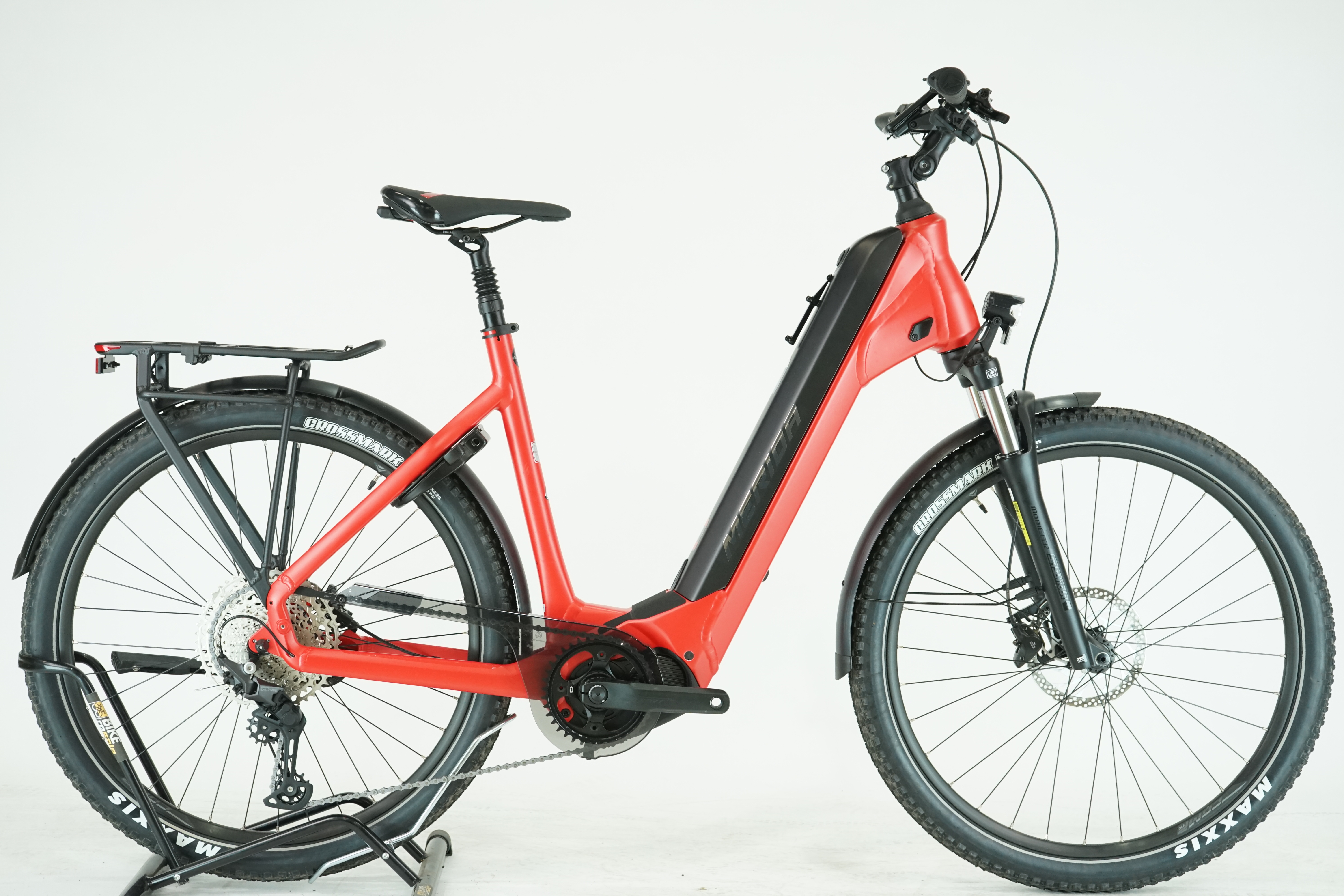 Merida Espresso 600CC 2022 - Trekking E Bike - 630 Wh - Tiefeinsteiger 