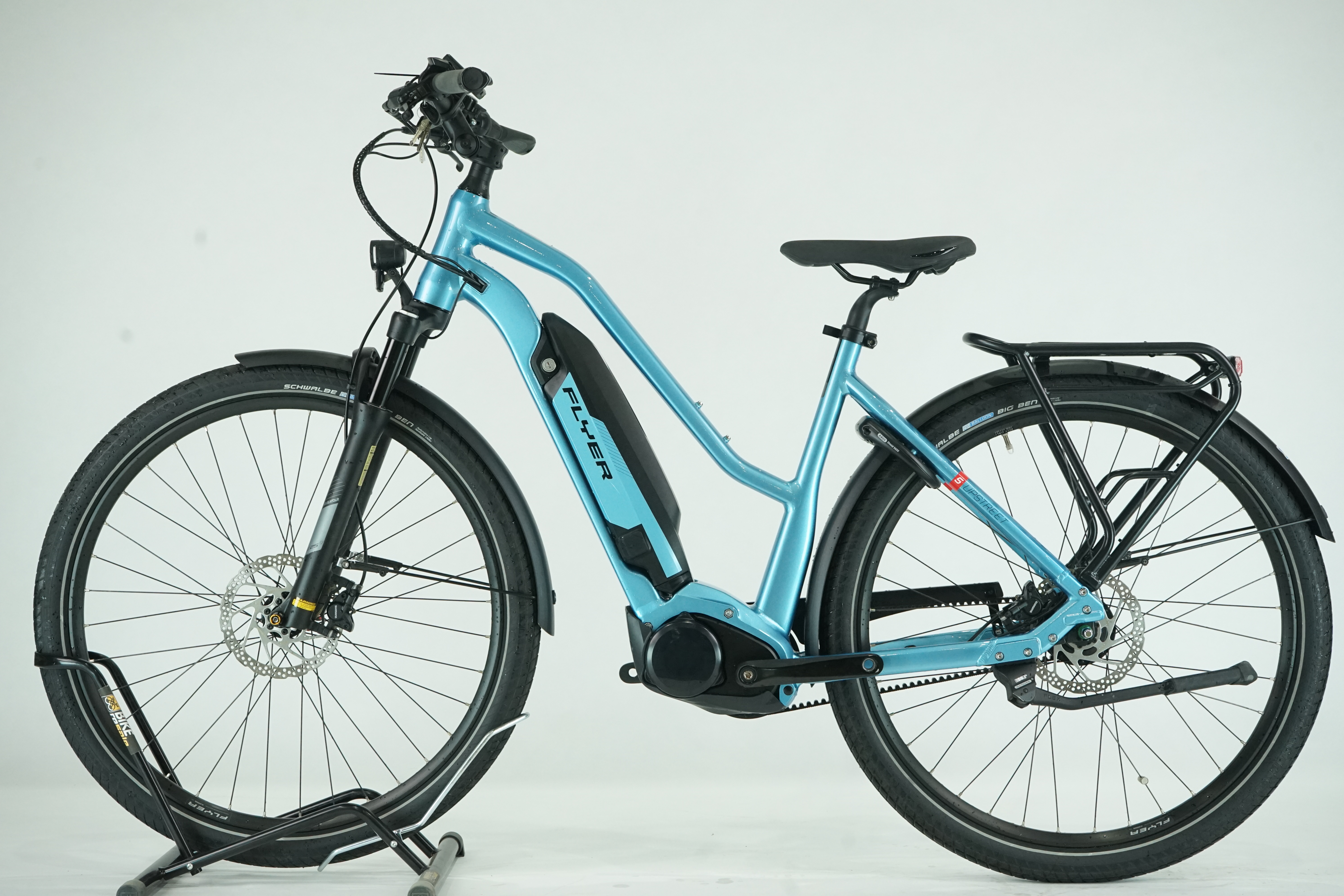 Flyer Upstreet 5 7.03 2021 - City E Bike - 600 Wh - Riemen - Damen Sport