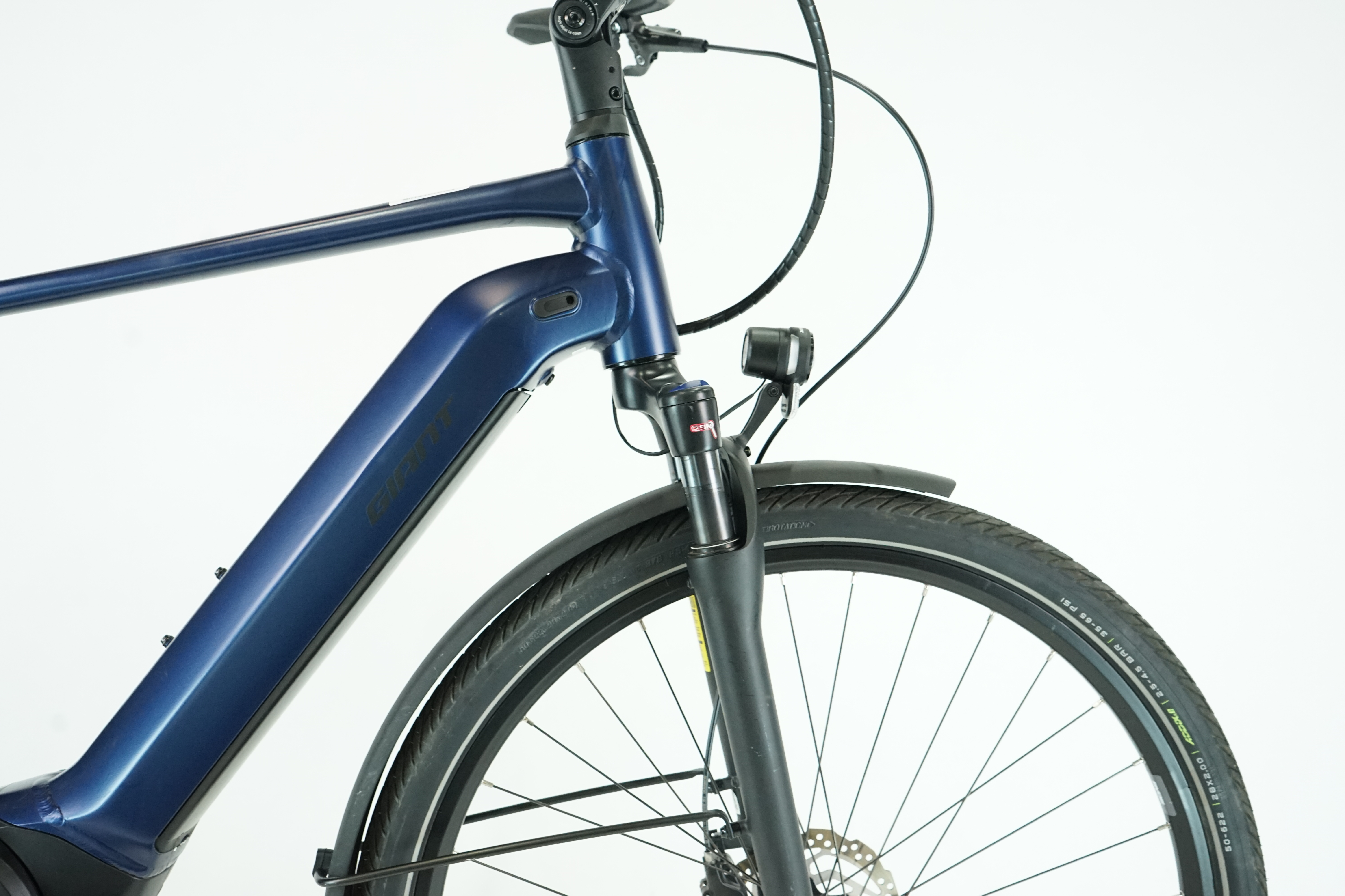 Giant DailyTour E+ 1 BD GTS 2021 - Trekking E Bike - 625 Wh - Riemen - Diamant