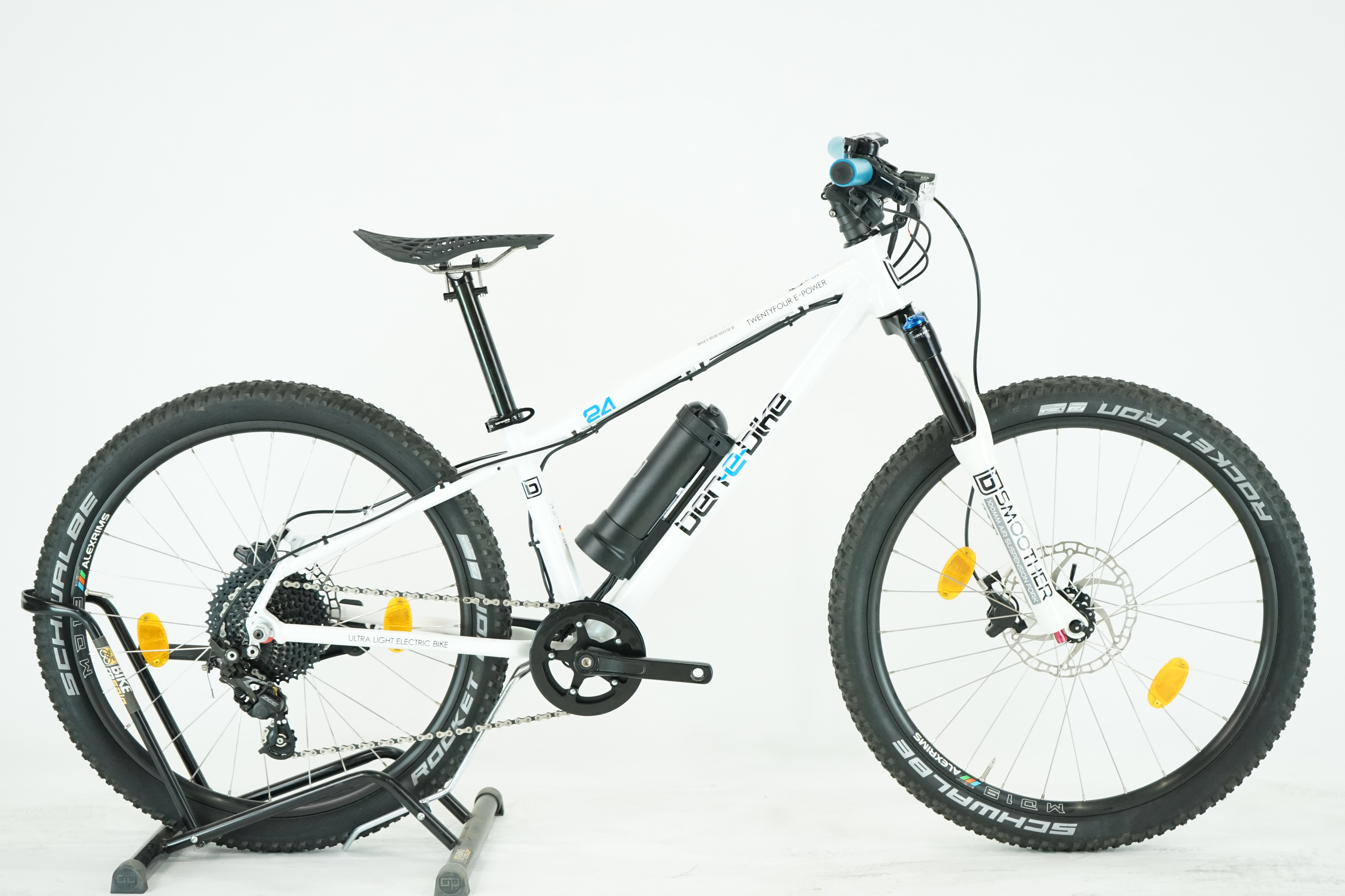 Ben-E-Bike Twentyfour E-Power Pro 2021 - Kinder Mountain E Bike - 175 Wh - 24 Zoll - Hardtail