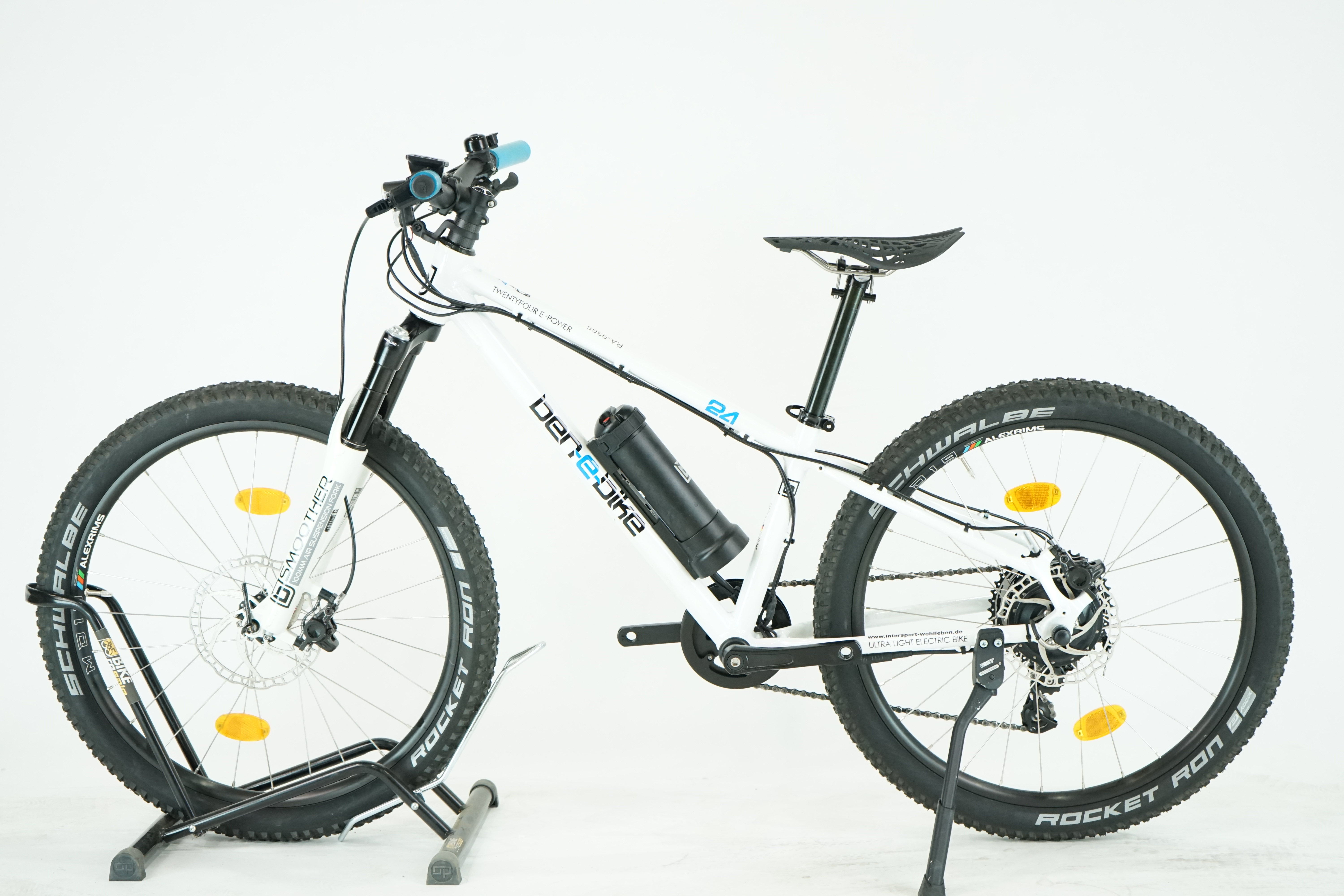 Ben-E-Bike Twentyfour E-Power Pro 2021 - Kinder Mountain E Bike - 175 Wh - 24 Zoll - Hardtail