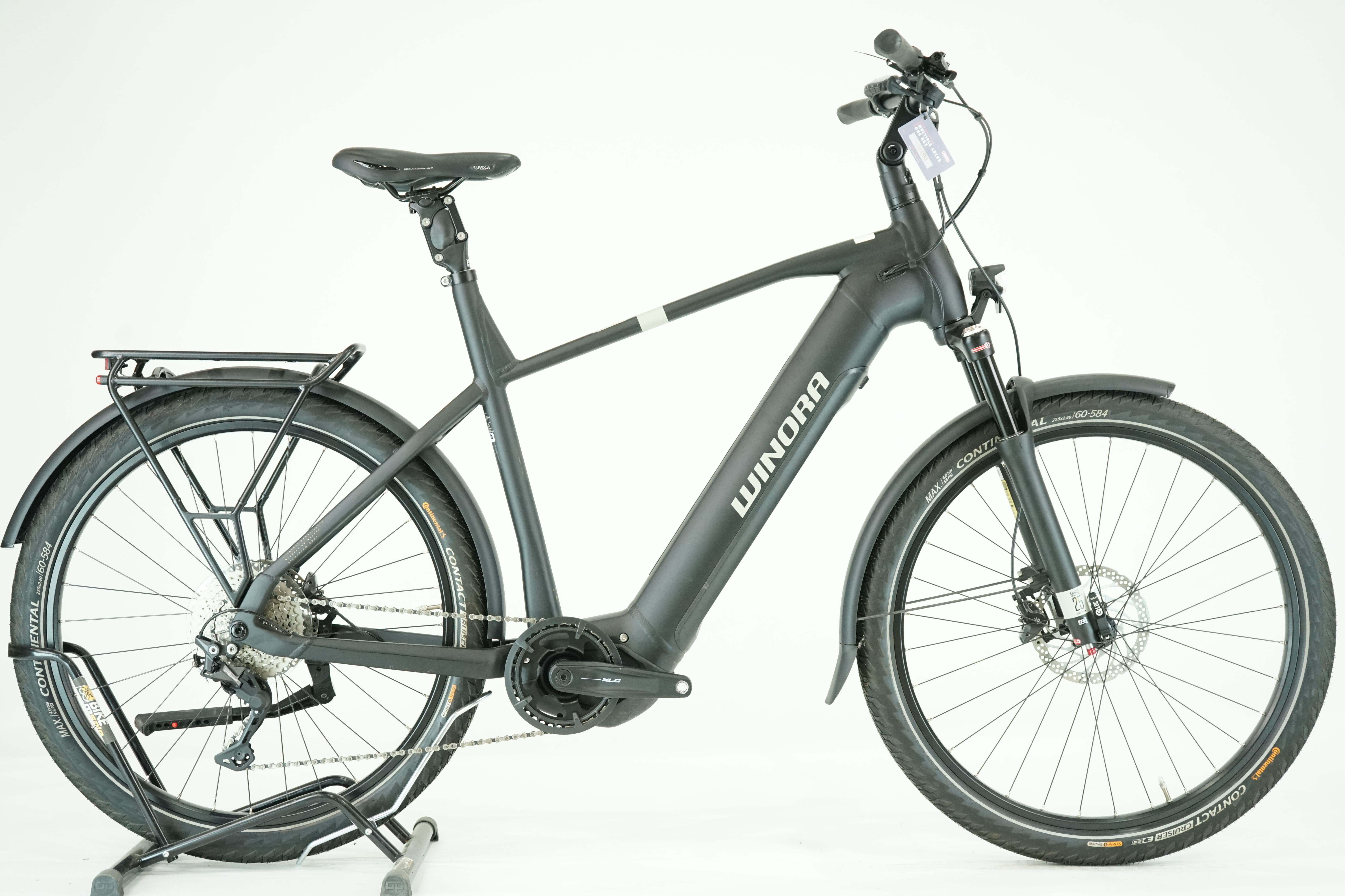 WINORA Yucatan 10 2023 - Trekking E Bike - 720 Wh - Diamant - 27,5 Zoll