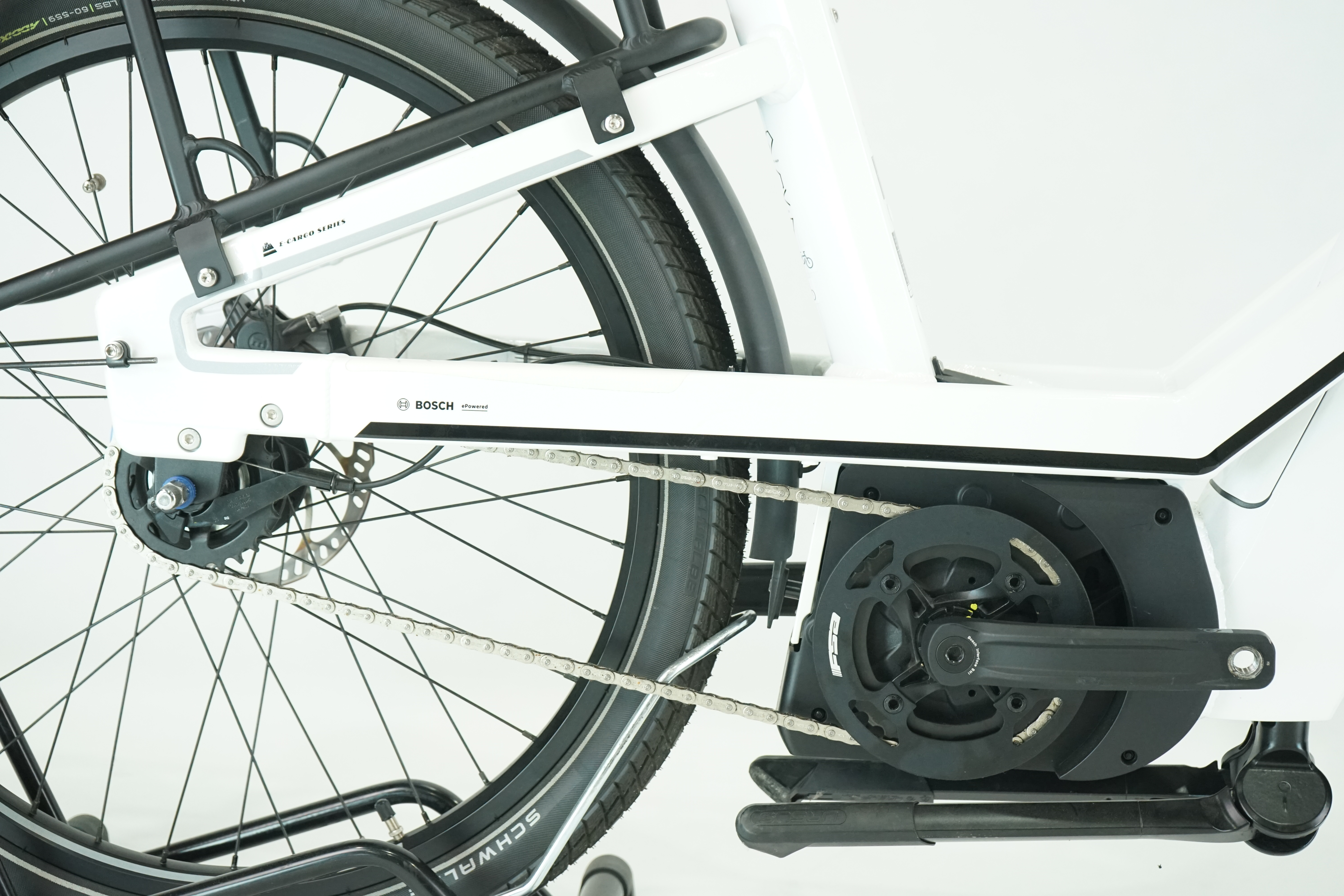 Bergamont E-Cargoville Bakery Expert 2023 - E Lastenrad - 500 Wh - 24/26 Zoll 