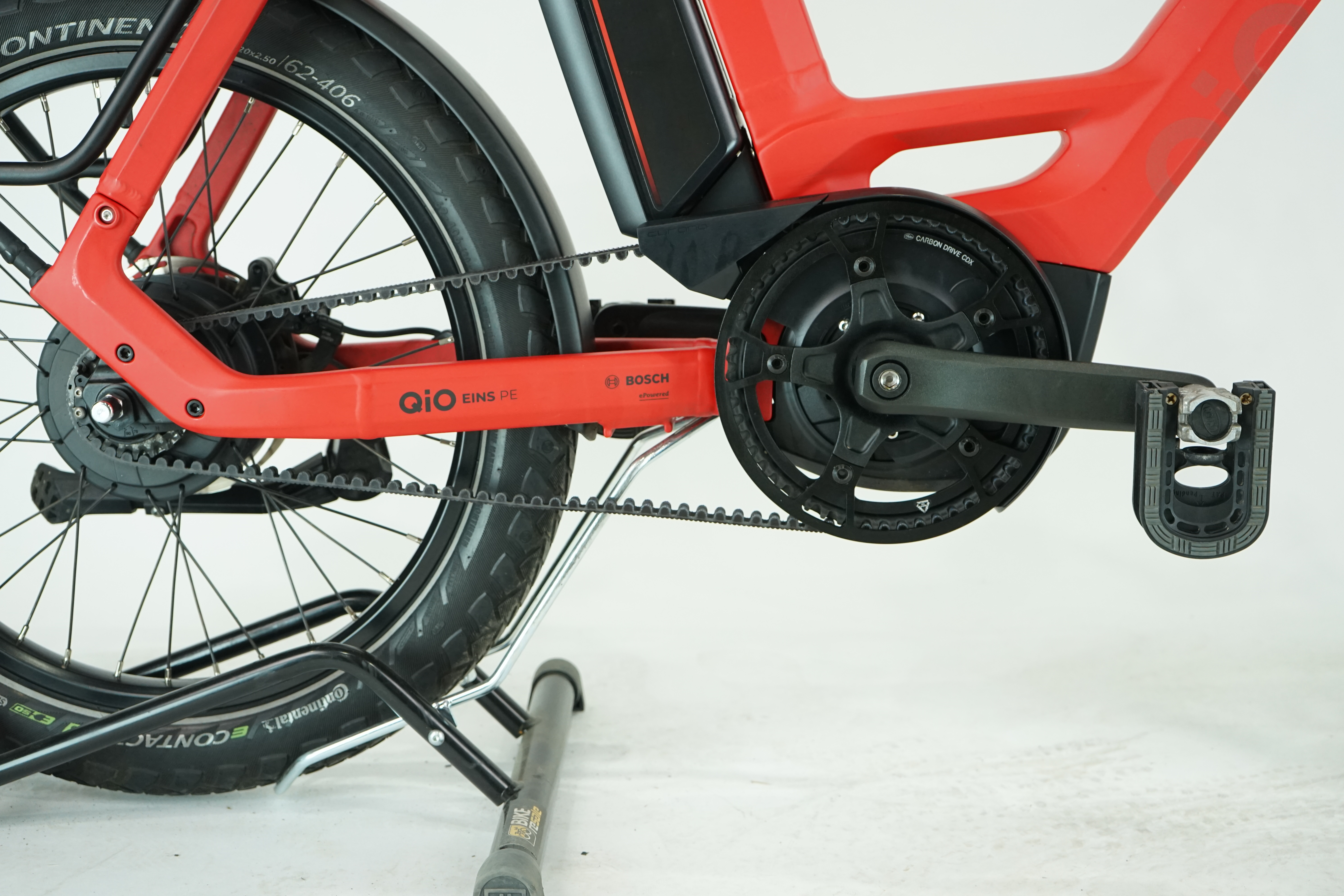 QIO Eins+ P-E 2022 - City/Kompakt E Bike - Riemen - 500 Wh - 20 Zoll