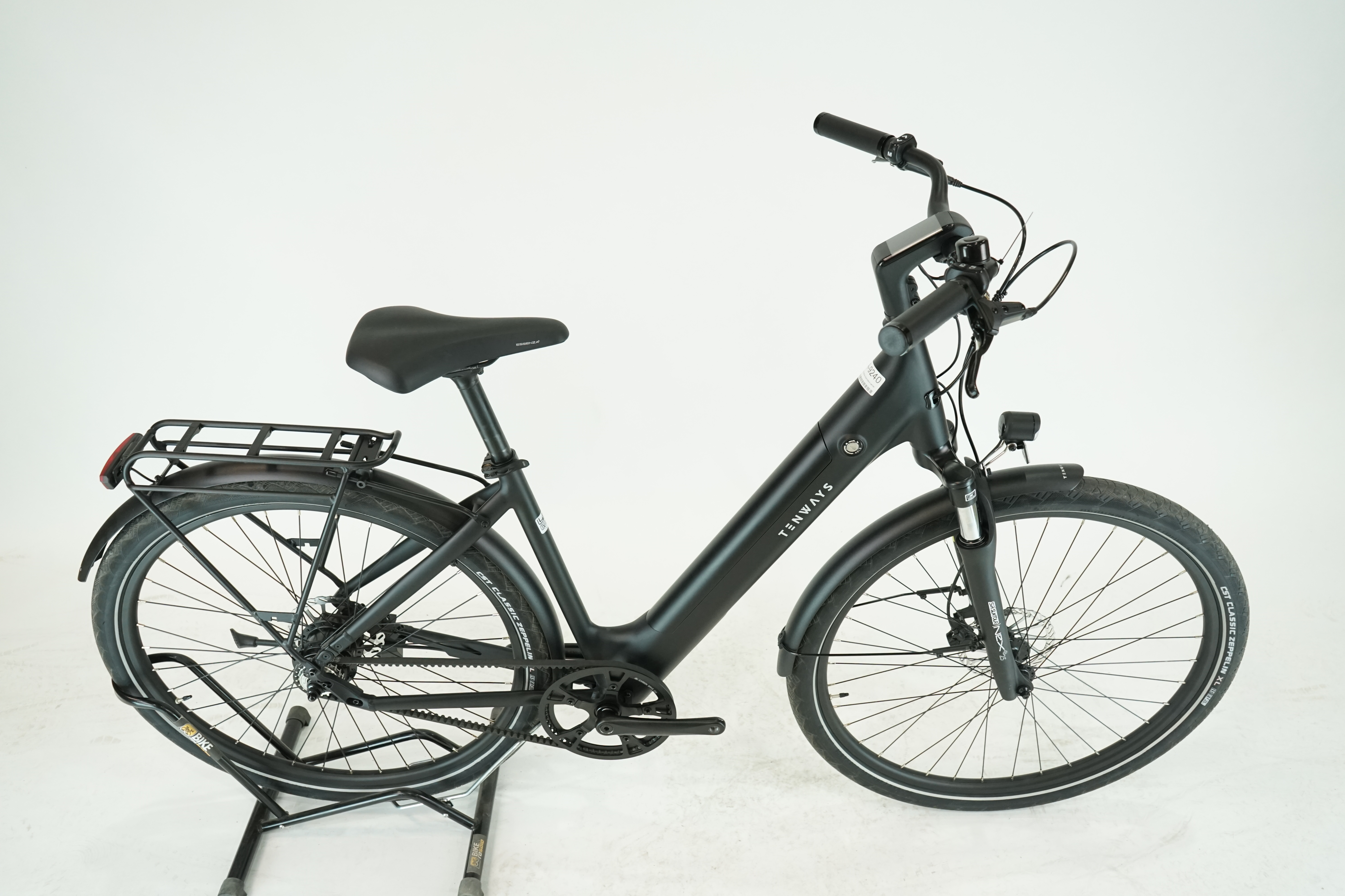 Tenways CGO800S 2021 - City E Bike - 343 Wh - Riemen - Tiefeinstieg