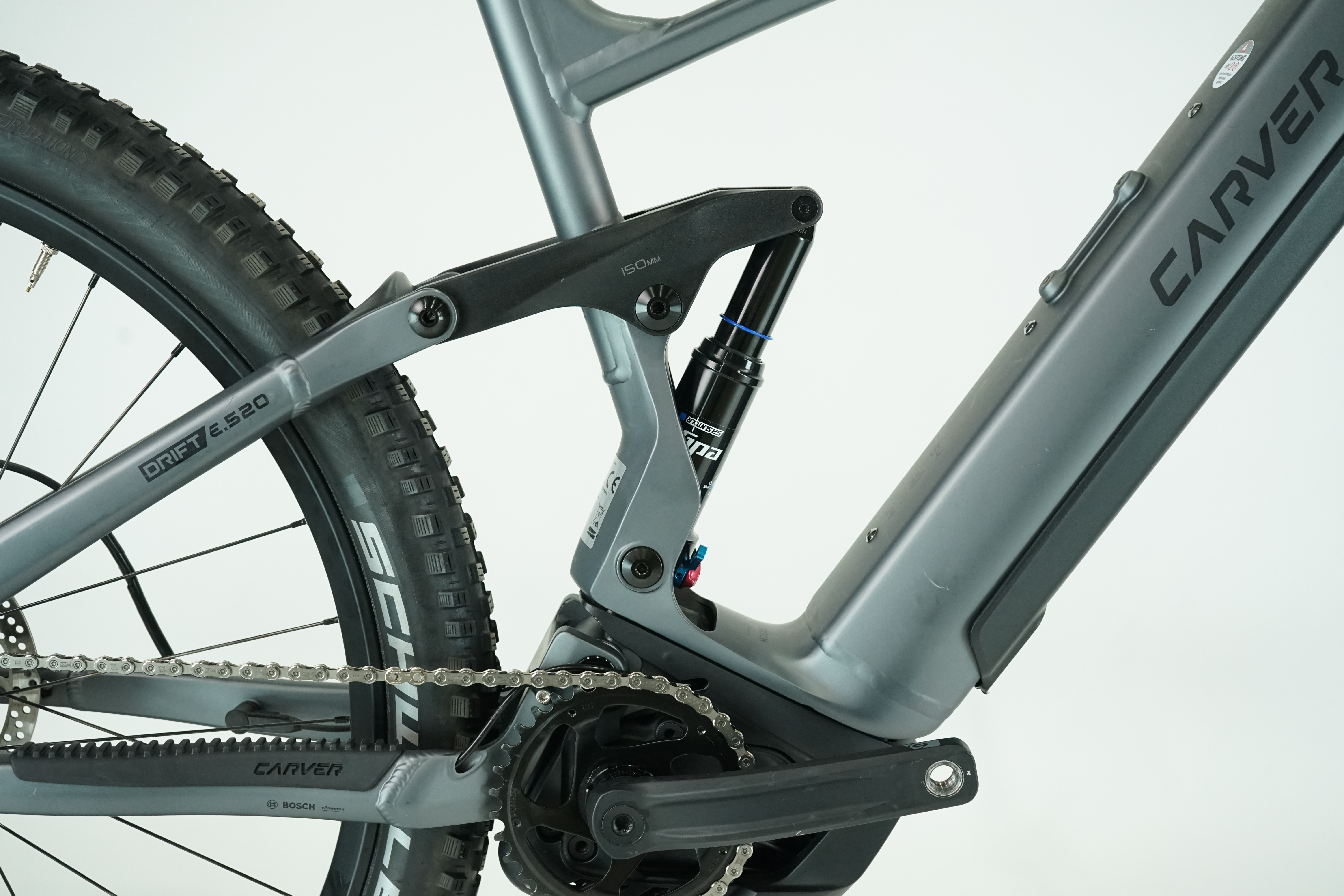 CARVER Drift E.520 2024 - Fully E Bike - 625 Wh - Diamant - 29 Zoll