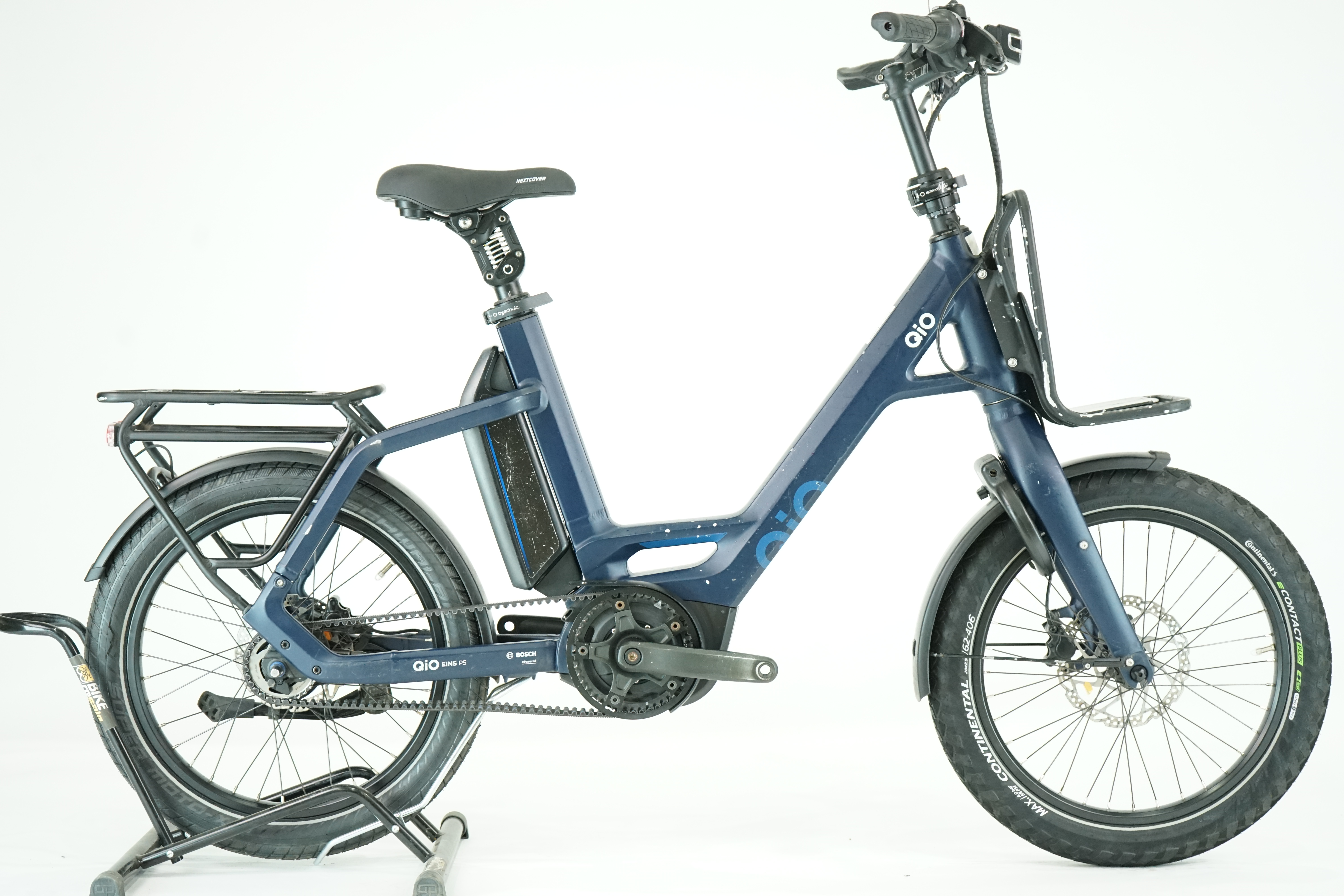 QIO BIKES EINS P5 20 ZR 2022 - Kompakt E Bike - 500 Wh - Tiefeinsteiger - 20 Zoll