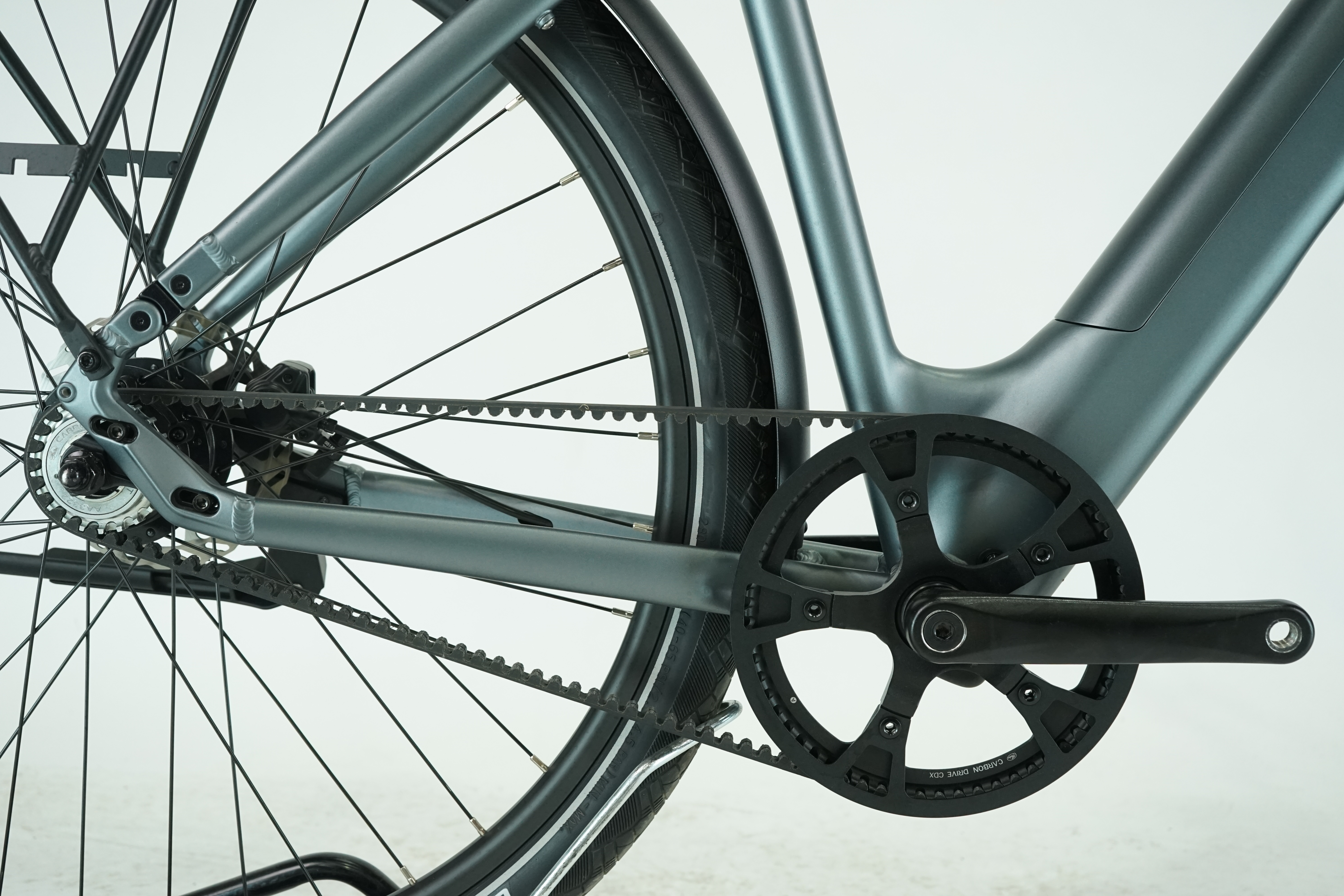 Tenways CGO800S 2021 - City E Bike - 374 Wh - Riemen - Tiefeinstieg