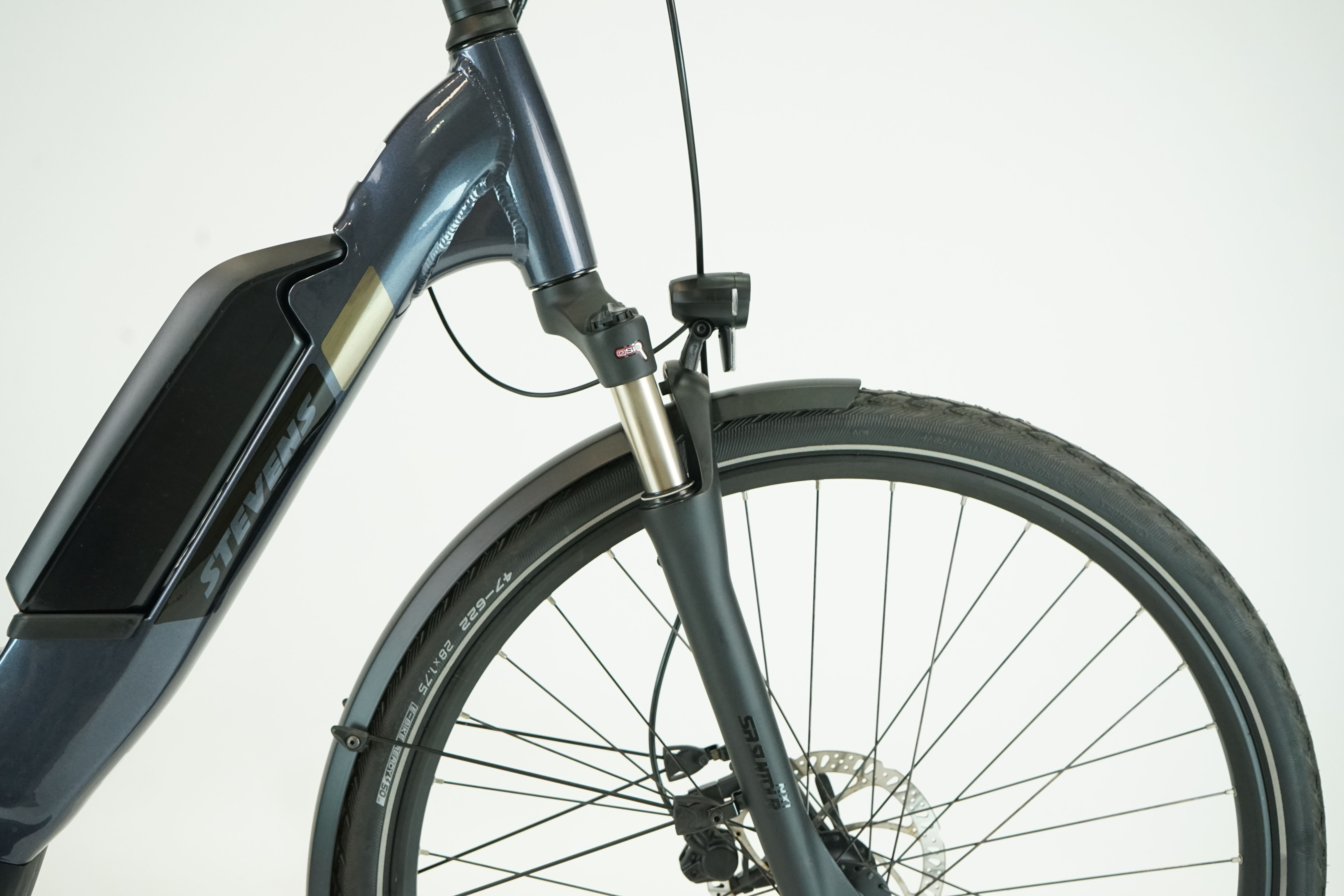 STEVENS E Brione 2024 - City E Bike - 500 Wh - Tiefeinsteiger - 28 Zoll